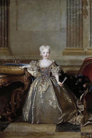 Nicolas de Largilliere Portrait of Maria Ana Victoria de Borbon Norge oil painting art